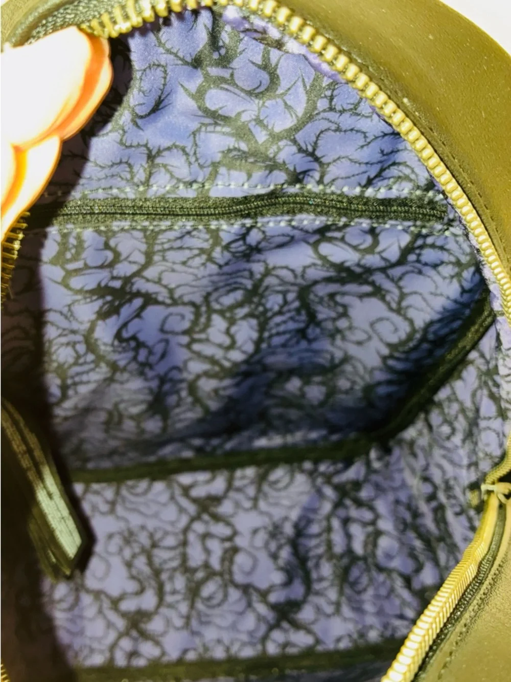 Loungefly Disney Maleficent & Dragon Lavender and Black Backpack NWOT